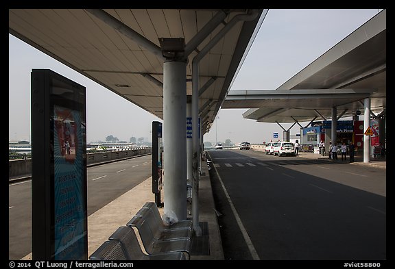 Departure level, Tan Son Nhat International Airport. Ho Chi Minh City, Vietnam