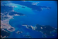 Aerial view of Nha Trang and Nha Trang Bay. Vietnam ( color)