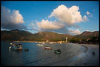 Con Son harbor and hills. Con Dao Islands, Vietnam ( color)