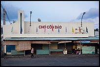 Con Dao Market, evening, Con Son. Con Dao Islands, Vietnam ( color)