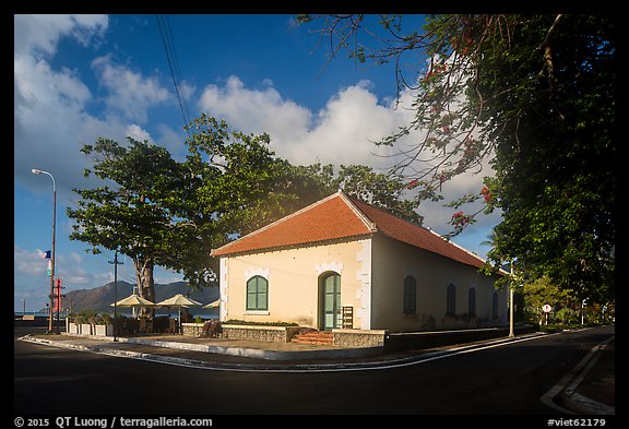 Old French Customs House, Con Son. Con Dao Islands, Vietnam (color)