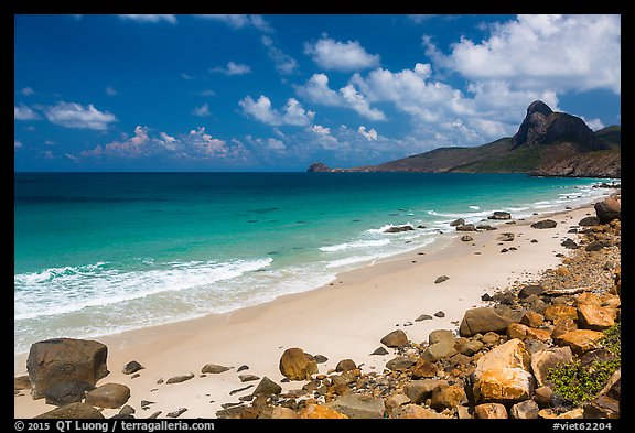 Nhat Beach. Con Dao Islands, Vietnam (color)