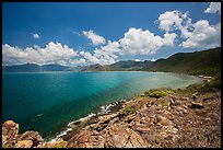 Con Son Bay from Chim Chim Cape. Con Dao Islands, Vietnam ( color)