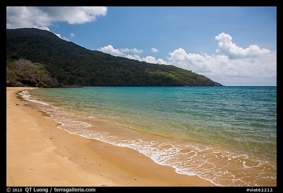 Orange sands, Dam Trau Beach. Con Dao Islands, Vietnam (color)