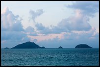 Islets and Con Son Bay. Con Dao Islands, Vietnam ( color)