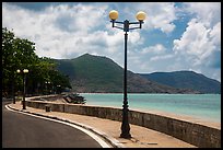 Seafront promenade, Con Son. Con Dao Islands, Vietnam ( color)