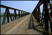 Bridge over the Ben Hai river, which used to mark the separation between South Vietnam and North Vietnam. Vietnam