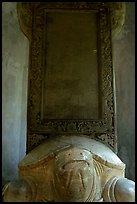 Stone tablet on the back of a tortoise, Thien Mu Pagoda. Hue, Vietnam (color)