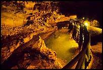 Ngoc Tuyen River flowing through Nhi Thanh Cave. Lang Son, Northest Vietnam