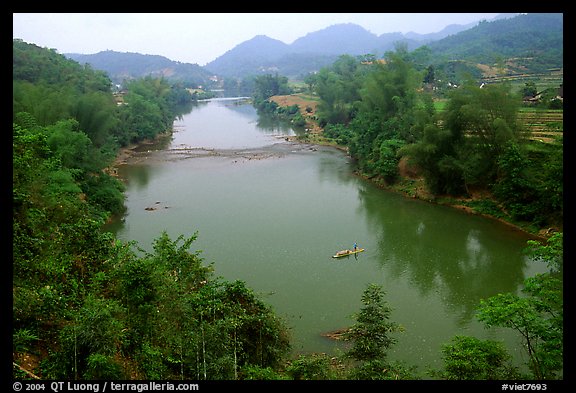 Ky Cung River Valley. Northest Vietnam (color)