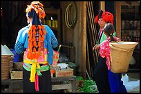 Dzao women, Tuan Giao. Northwest Vietnam