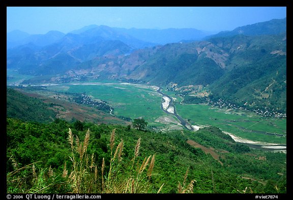 Valley of Lai Chau. Northwest Vietnam