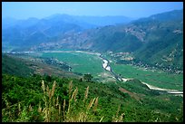 Valley of Lai Chau. Northwest Vietnam (color)