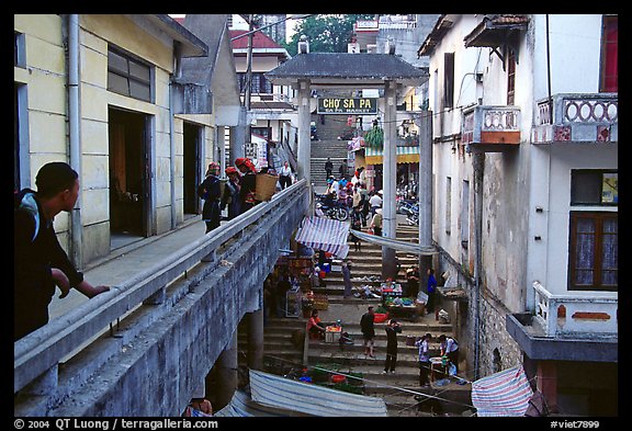 Sapa market. Sapa, Vietnam