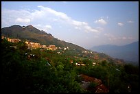 The hillside site of Sapa. Sapa, Vietnam (color)