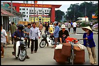 Border crossing with China at Lao Cai. Vietnam