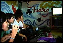 Karaoke session. Ho Chi Minh City, Vietnam (color)