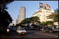Renovated city boulevards. Ho Chi Minh City, Vietnam ( color)