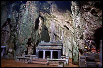 Troglodyte temple, Marble Mountains. Da Nang, Vietnam (color)