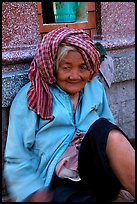 Elderly woman. Chau Doc, Vietnam