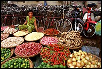 Vegetables and spices. Cholon, Ho Chi Minh City, Vietnam (color)