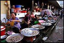 Fish vendors. Ho Chi Minh City, Vietnam ( color)