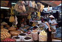 Dried mushroom for sale in the Bin Tay wholesale market in Cholon, district 6. Cholon, Ho Chi Minh City, Vietnam