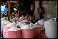 Rice is the basis of Vietnamese food, and there is a lot to choose from. Ho Chi Minh City , Vietnam ( color)