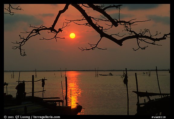 Sunrise. Ha Tien, Vietnam