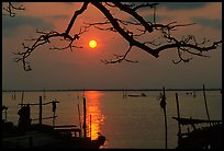 Sunrise. Ha Tien, Vietnam (color)