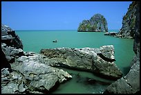 Limestone towers. Hong Chong Peninsula, Vietnam (color)