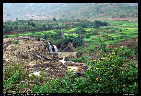 One of the many waterfalls. Da Lat, Vietnam