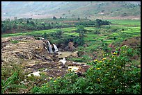 One of the many waterfalls. Da Lat, Vietnam ( color)