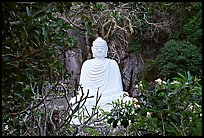 Buddha statue in the Marble mountains. Da Nang, Vietnam (color)