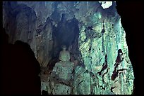 Troglodyte sanctuary in  the Marble mountains. Da Nang, Vietnam