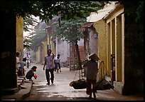 Old street,  Hoi An. Hoi An, Vietnam (color)