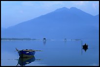 Central range plunges into the sea. Vietnam (color)