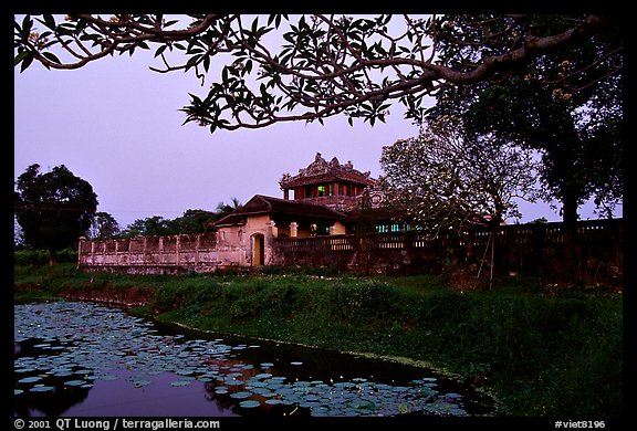 Imperial library, citadel. Hue, Vietnam (color)