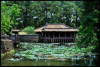 Tu Duc mausoleum. Hue, Vietnam (color)