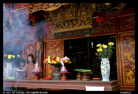 Quan Than pagoda. Hanoi, Vietnam (color)