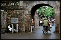 Gates of the old city. Hanoi, Vietnam (color)