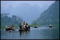 Journey along the river. Perfume Pagoda, Vietnam