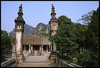 Hoa Lu, medieval site of the early kingdom of Vietnam. Ninh Binh,  Vietnam