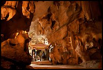 Cave sanctuary near Tam Coc. Ninh Binh,  Vietnam ( color)