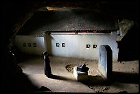 Underground sanctuary near Tam Coc. Ninh Binh,  Vietnam ( color)