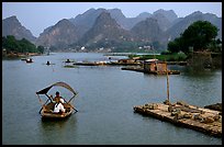 The canal of Ken Ga. Ninh Binh,  Vietnam