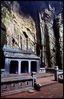 Troglodyte temple, Marble Mountains. Da Nang, Vietnam ( color)