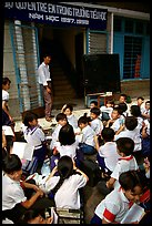 Outdoor classrom. Ho Chi Minh City, Vietnam